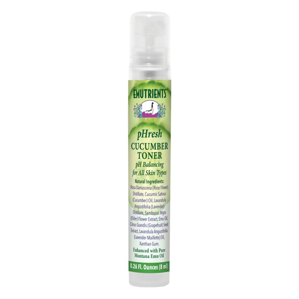 Montana Emu Ranch Co. pHresh Cucumber Toner .26 oz (8ml) Liquid