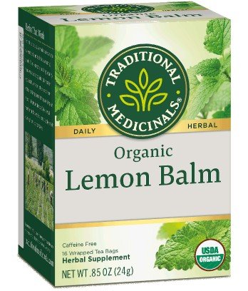 Traditional Medicinals Organic Lemon Balm Tea 16 Bag