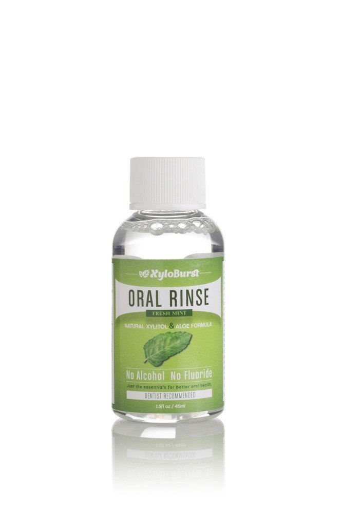 XyloBurst Oral Rinse Fresh Mint 1.5 oz(45ml) Liquid