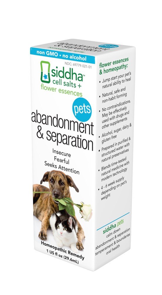 Siddha Flower Essences Pets Abandonment & Separation 1 fl oz Liquid