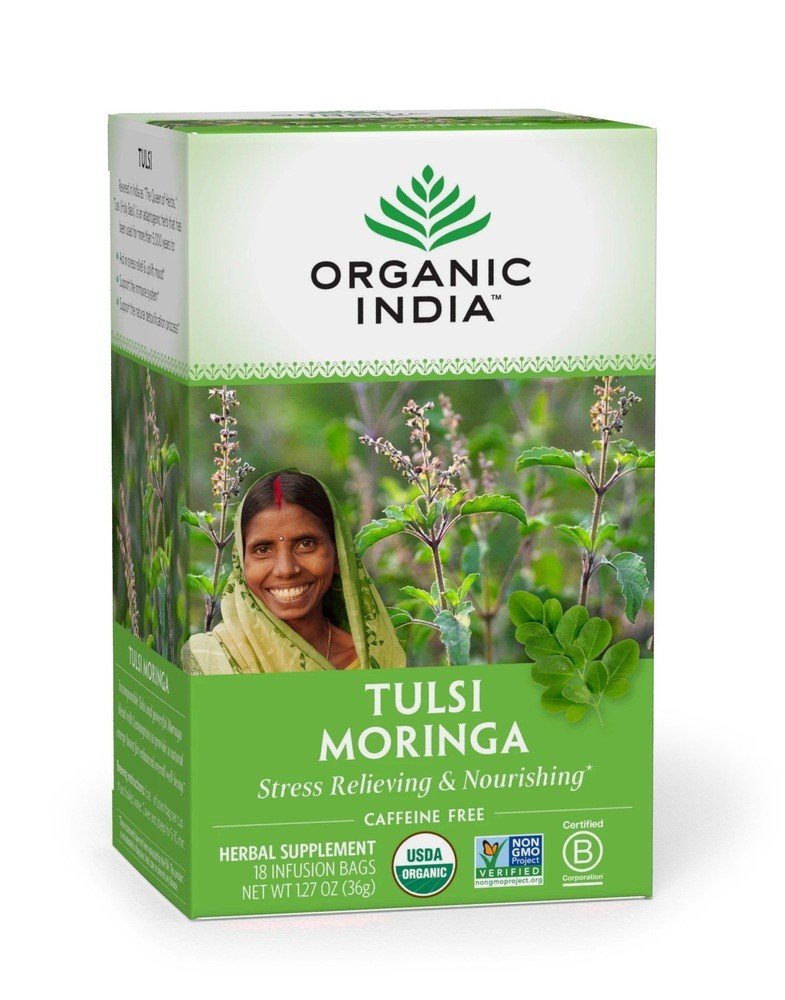 Organic India Tulsi Tea Moringa 18 Bag