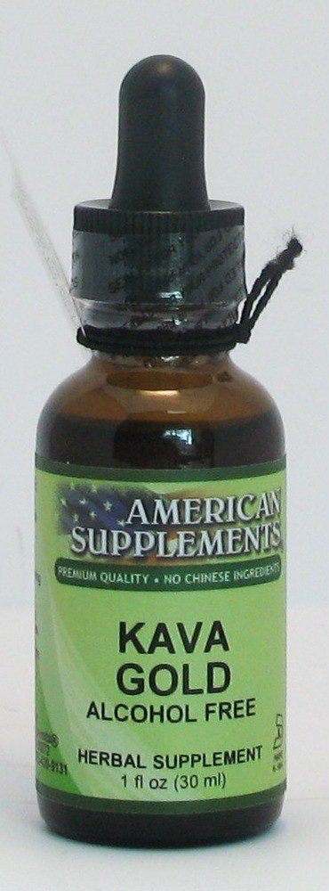 American Supplements Kava Gold Alcohol Free 1 oz Liquid