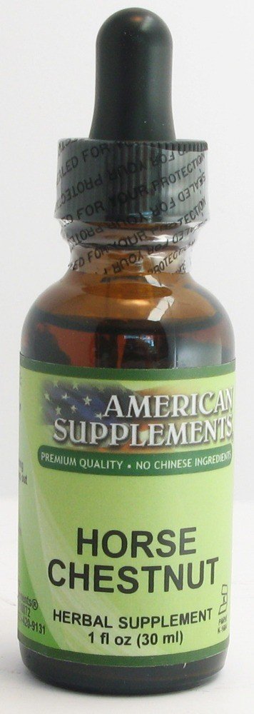 American Supplements Horse Chestnut 1 oz Liquid