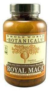 Whole World Botanicals Organic Royal Maca for Menopause 120 VegCap