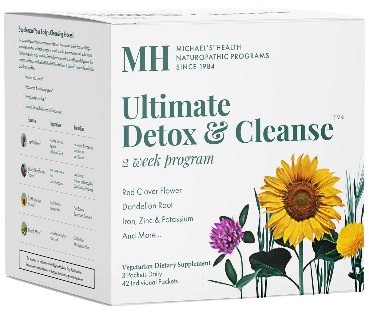 Michael's Naturopathic Ultimate Detox & Cleanse 42 Kit