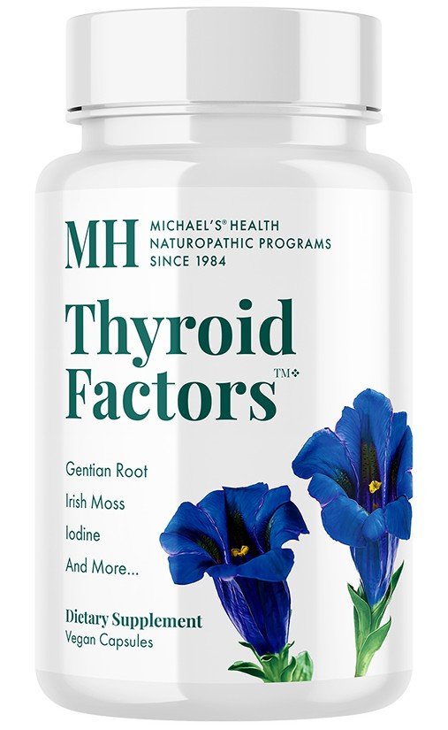 Michael&#39;s Naturopathic Thyroid Factors 90 VegCap