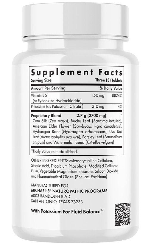 Michael&#39;s Naturopathic Water Balance Factors 120 Tablet