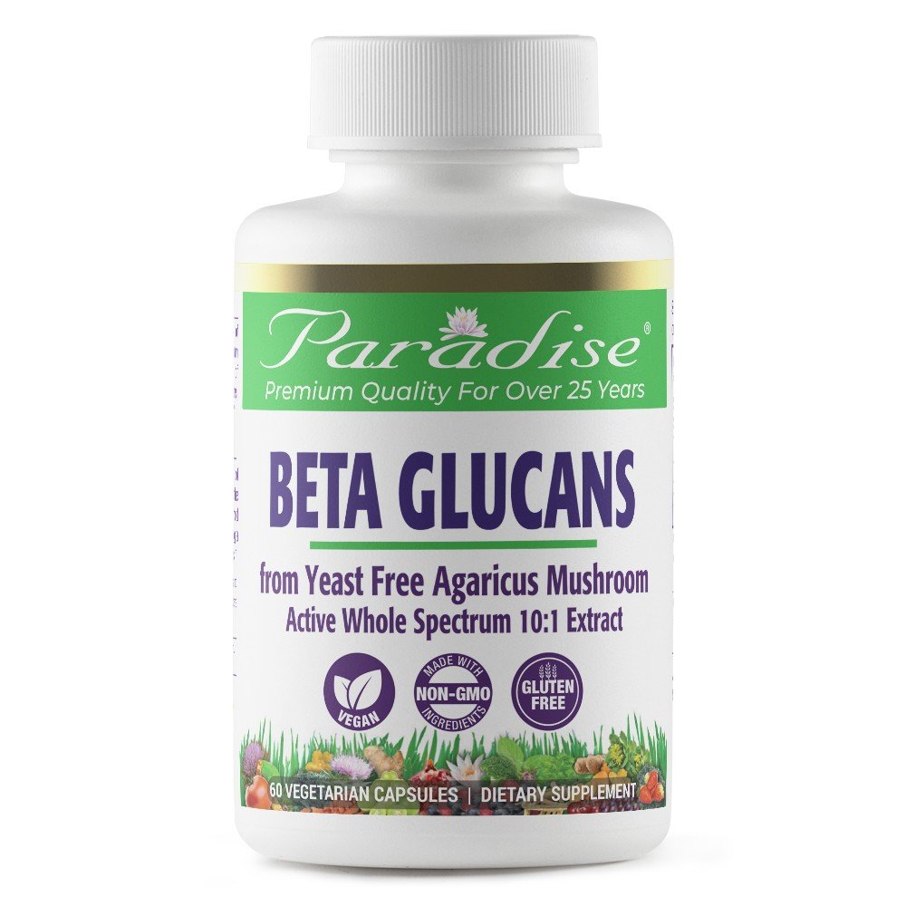 Paradise Herbs Beta Glucans 60 VegCap