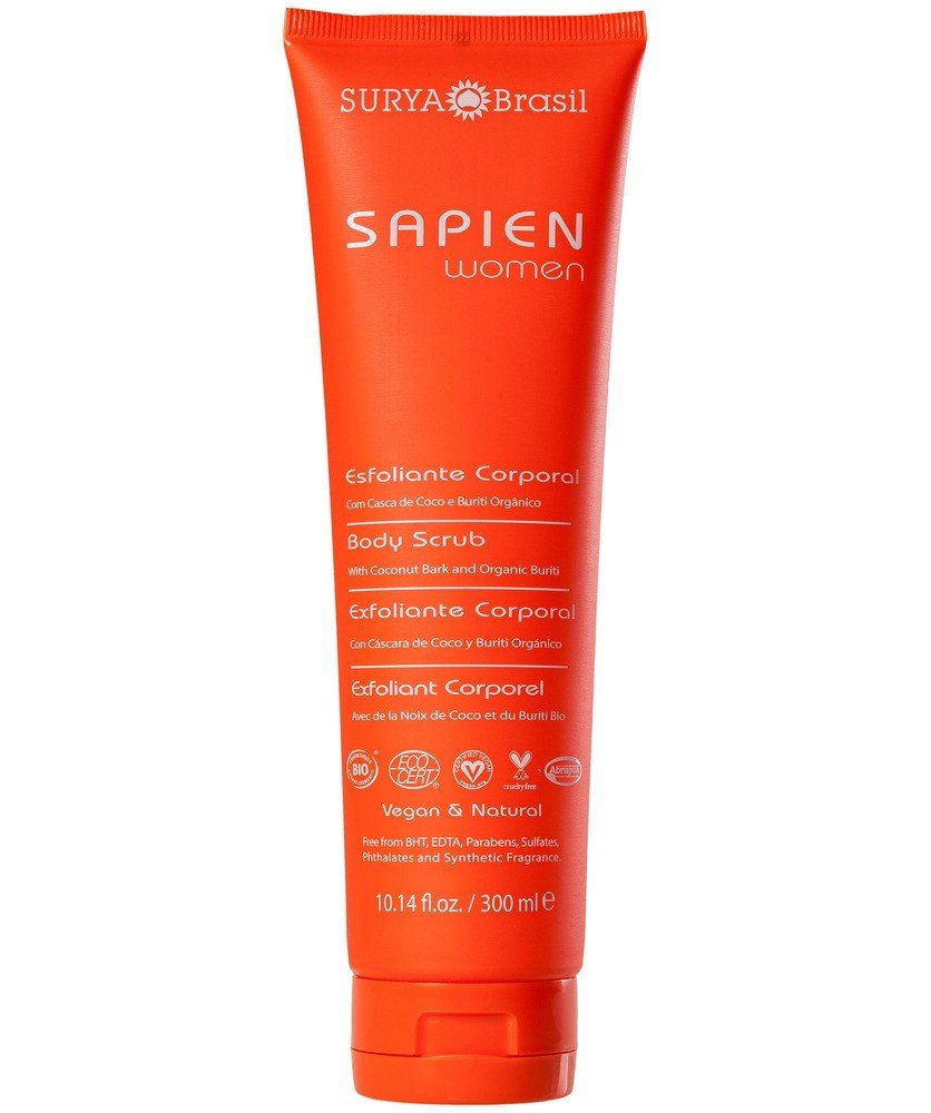 Surya Nature, Inc Sapien Women Body Scrub 10.14 oz (300ml) Lotion