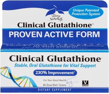 EuroPharma (Terry Naturally) Clinical Glutathione 60 Sublingual Tablet