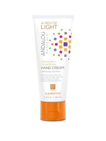 Andalou Naturals Hand Cream Clementine 3.4 oz Cream