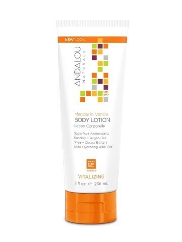 Andalou Naturals Mandarin Vanilla Vitalizing Body Lotion 8 oz Lotion