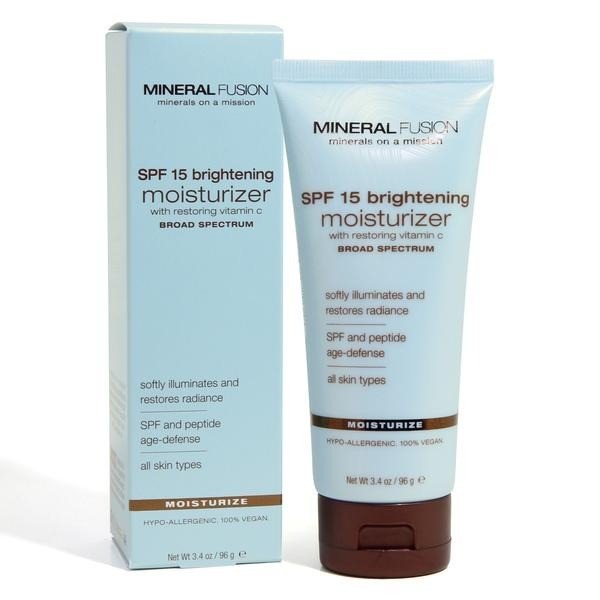 Mineral Fusion SPF 15 Brightening Moisturizer 3.4 oz Liquid