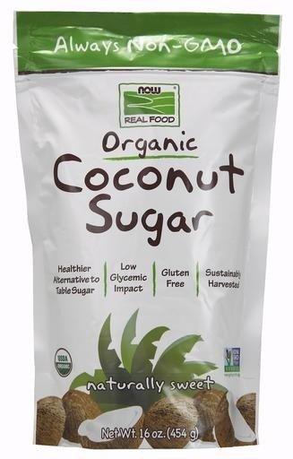 Now Foods Organic Coconut Sugar 16 oz Bag