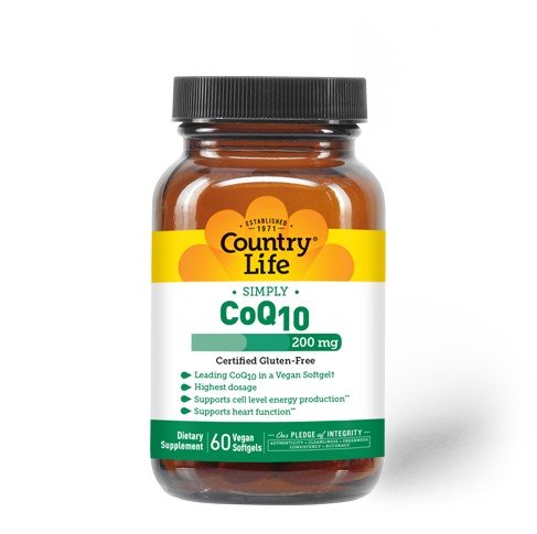 Country Life CoQ10 200 mg 60 Softgel