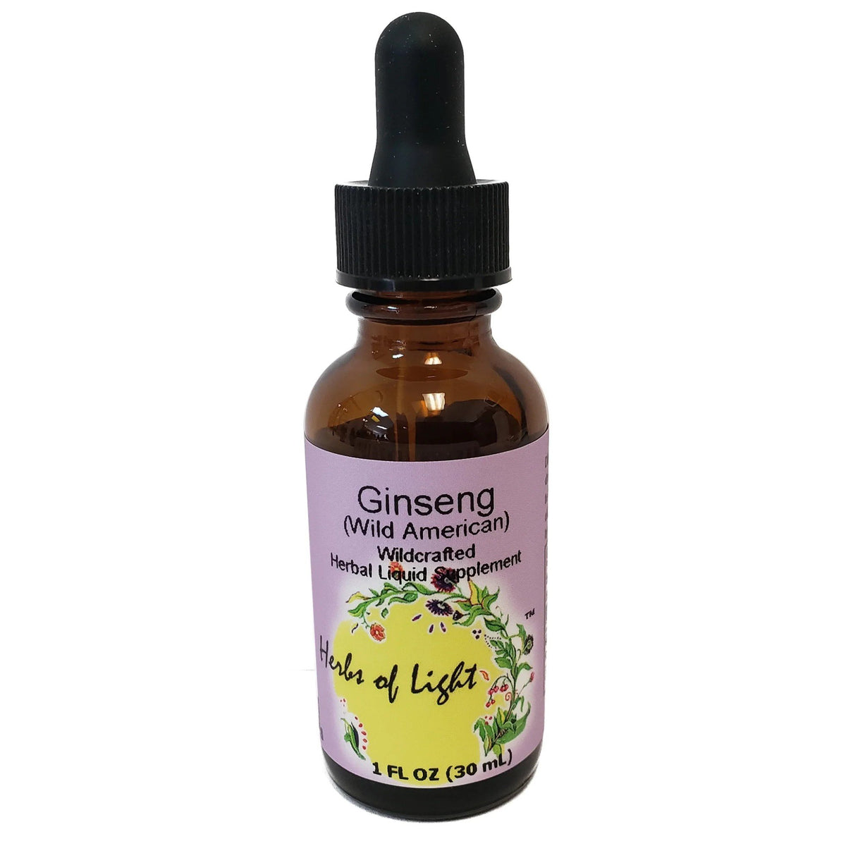 Herbs of Light Ginseng American 1 oz Liquid