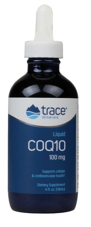 Trace Minerals Liquid CoQ10-100 mg 4 oz Liquid