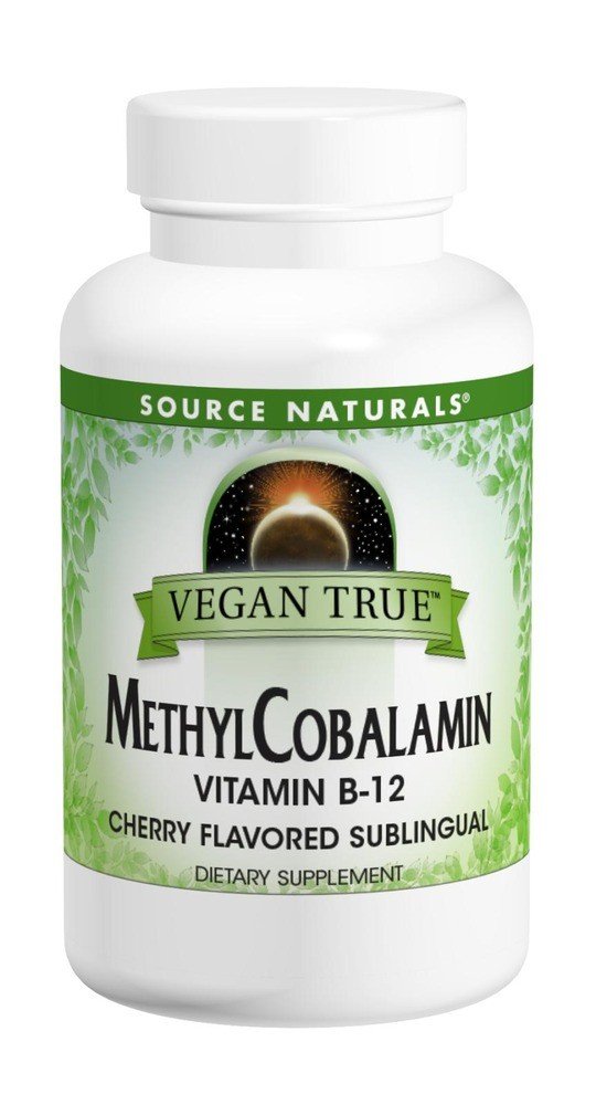 Source Naturals, Inc. Vegan True Methylcobalamin 1 mg 60 Tablet