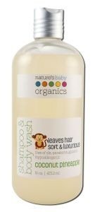 Natures Baby Organics Shampoo &amp; Body Wash Coconut Pineapple 16 fl oz Liquid