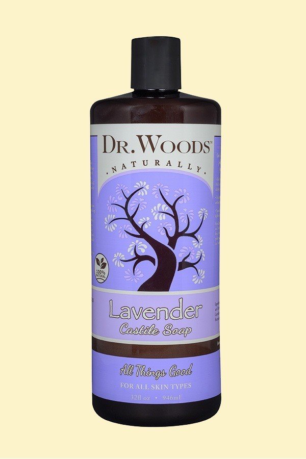 Dr. Woods Castile Soap Soothing Lavender 32 oz Liquid
