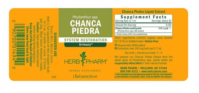 Herb Pharm Chanca Piedra Extract 1 fl oz Liquid