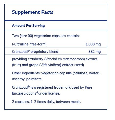 Pure Encapsulations Nitric Oxide Ultra 120 Capsule