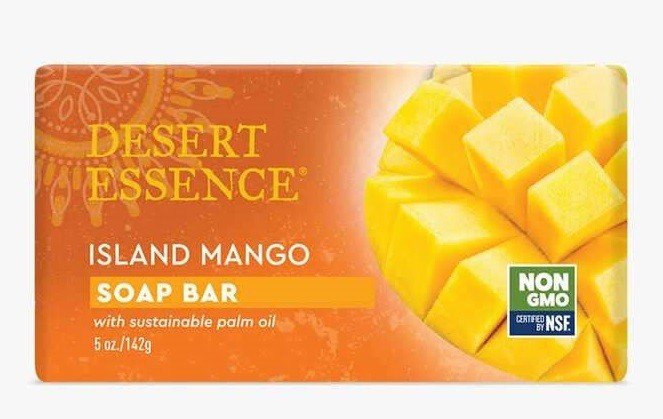 Desert Essence Bar Soap Island Mango 5 oz Bar
