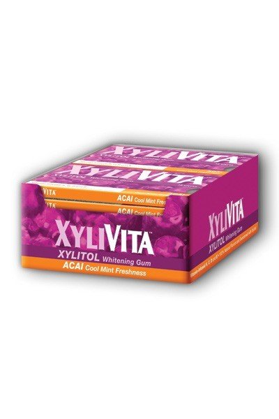 Xylivita Whitening Gum Acai Box 12 packs Box