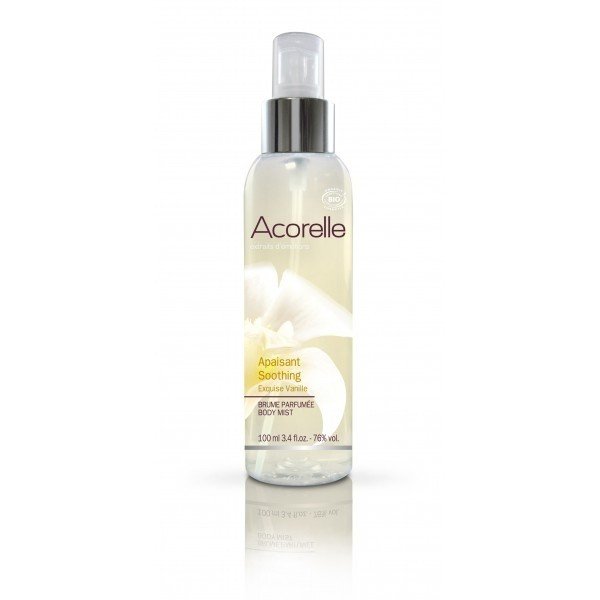 Acorelle Body Mist Soothing Exquisite Vanilla 3.4 oz Spray