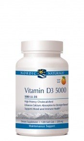 Nordic Naturals Vitamin D3 5000 120 Softgel