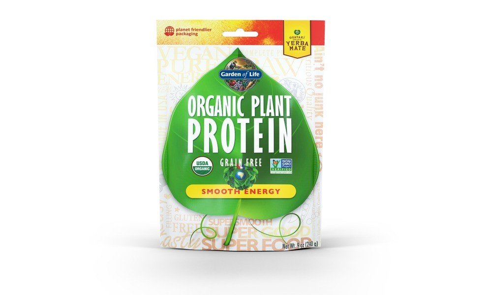 Garden of Life Organic Plant Protein Smooth Energy 240 g Powder