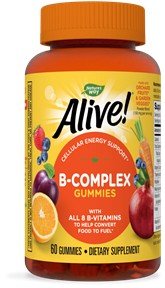 Nature&#39;s Way Alive B-Complex 60 Gummies