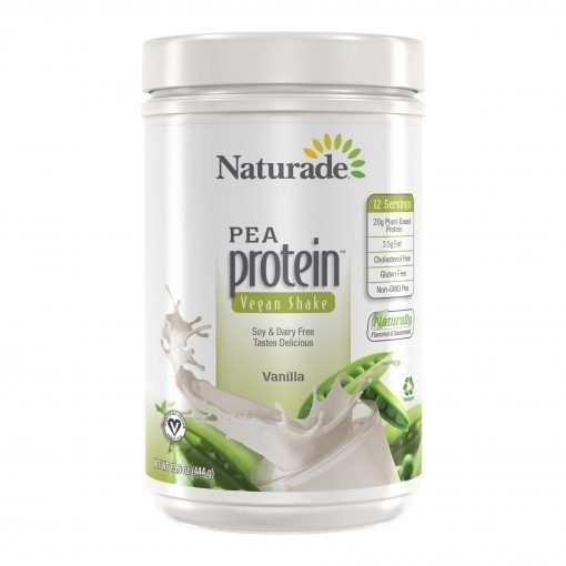 Naturade Products Pea Protein Vanilla 15.66 oz Powder
