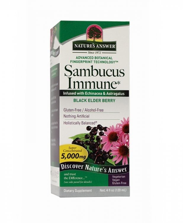 Nature's Answer Sambucus Immune Support 4 oz Liquid