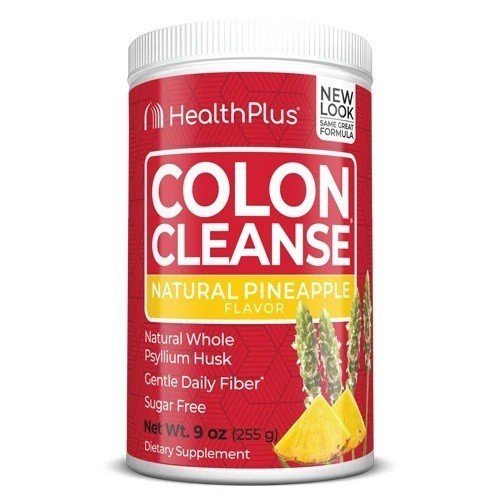 Health Plus Colon Cleanse All Natural Sweetened Pineapple/Stevia Powder 9 oz Powder