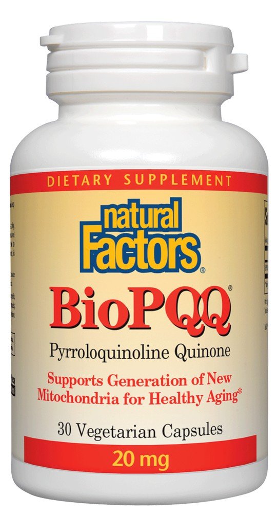 Natural Factors BioPQQ 20mg 30 VegCap