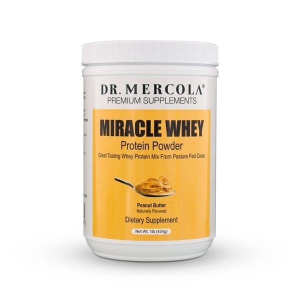 Dr. Mercola Miracle Whey Peanut Butter 1 lb Powder