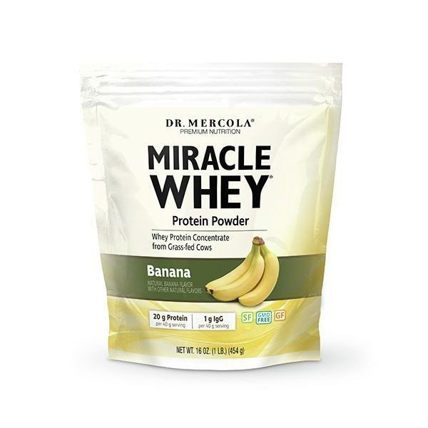 Dr. Mercola Miracle Whey Banana 1 lb Powder