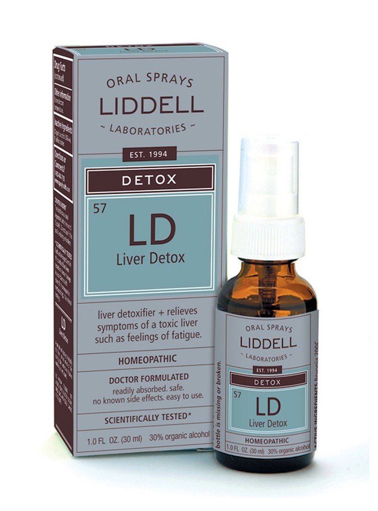 Liddell Homeopathic Liver Detox 1 oz Liquid