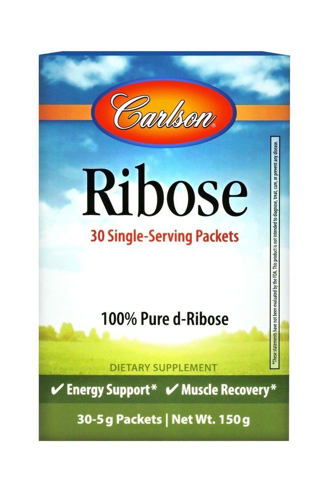 Carlson Laboratories Ribose 30 packets Box