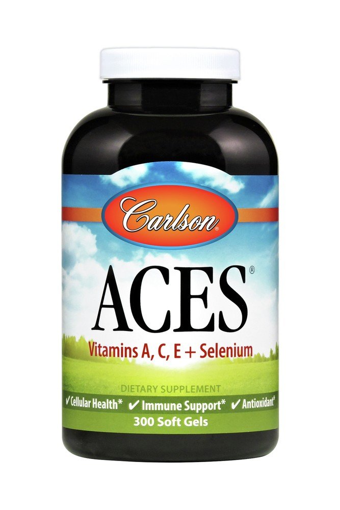 Carlson Laboratories Aces Antioxidant Formula 300 Softgel