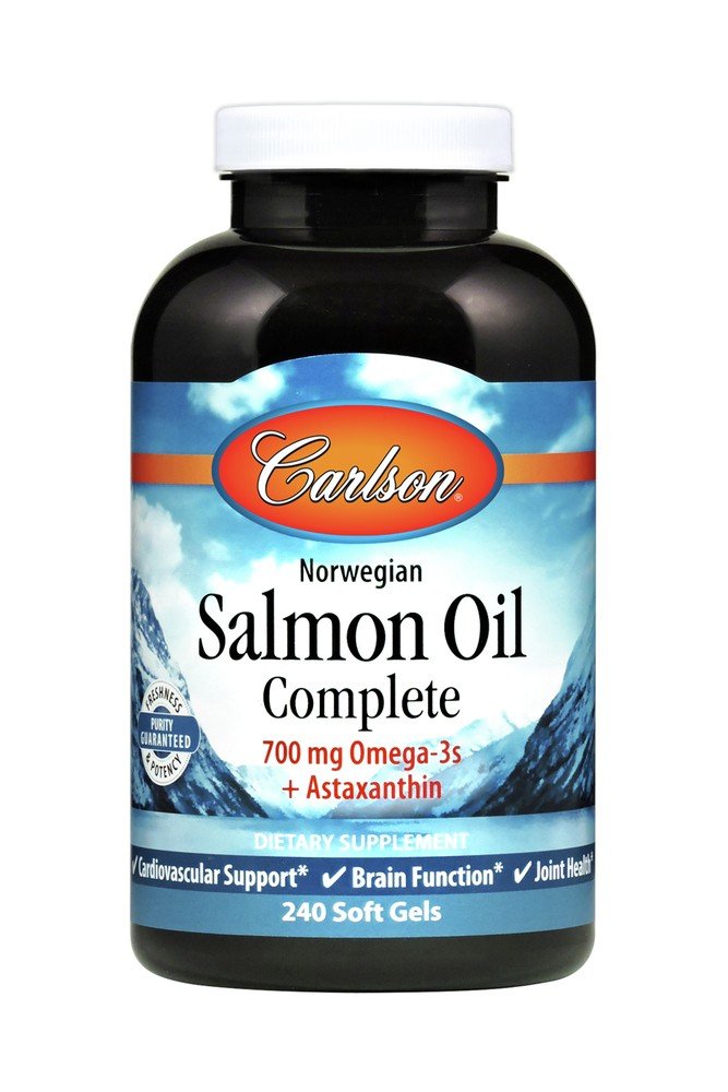 Carlson Laboratories Salmon Oil Complete 240 Softgel