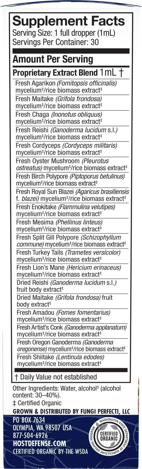Fungi Perfecti/Host Defense MyCommunity Extract 1 fl oz Liquid