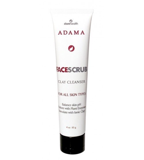 Zion Health Adama Face Scrub 4 oz Tube