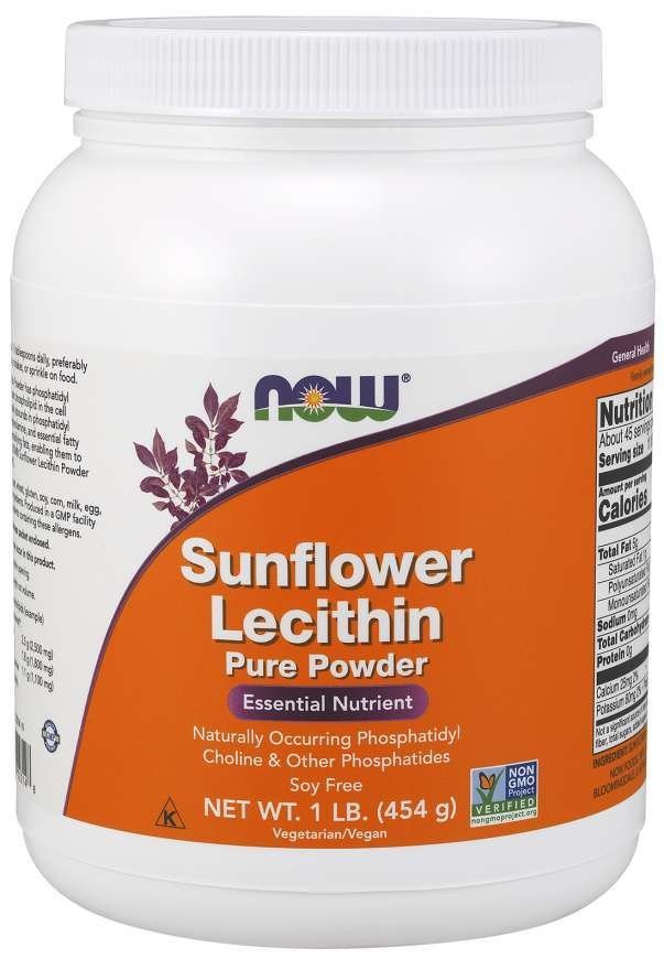Now Foods Sunflower Lecithin 1 lb Powder