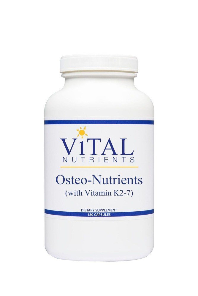 Vital Nutrients Osteo-Nutrients (With Vitamin K2-7) 180 Capsule