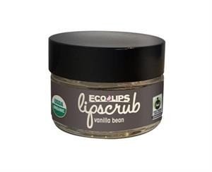 ECO LIPS Lip Scrub Vanilla Bean 0.50 oz Balm