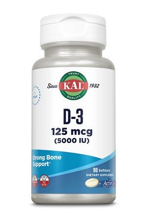 Kal D-3 125 mcg (5000 IU) ActiveGels 90 Softgel