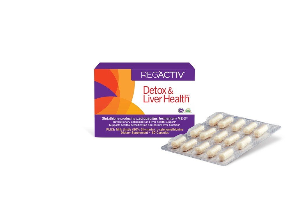 Essential Formulas Reg&#39;Activ Detox &amp; Liver Health 60 Capsule