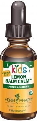 Herb Pharm Kids Lemon Balm Glycerite 4 oz Liquid